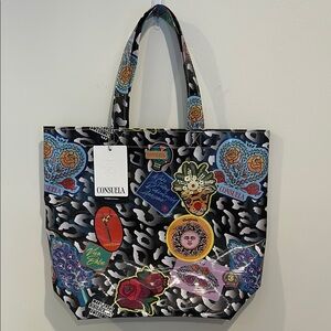 NWT Consuela Multicolor Tote Bag